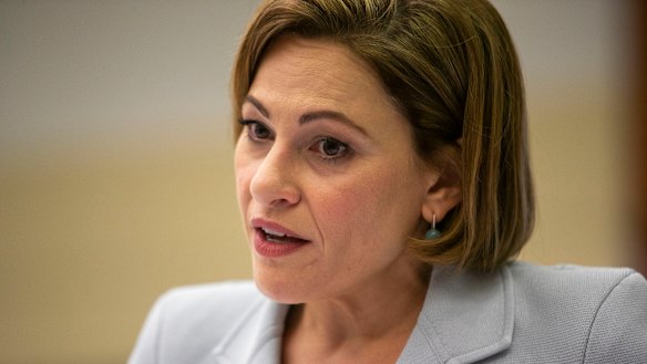 Jackie Trad is overseas as controversy surrounds her Woolloongabba property purchase.