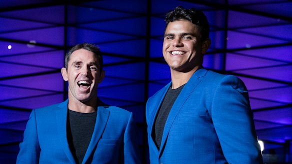 Brad Fittler says Latrell Mitchell is in the mix for an Origin recall.