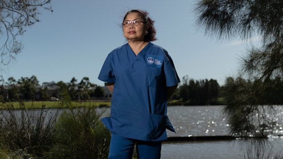 Intensive care nurse Wing Besilos welcomes changes to workers compensation laws to provide cover to nurses who become infected with COVID-19.