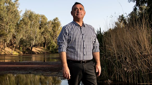 Deputy Premier John Barilaro has issued NSW's demands for the water sharing plan. 
