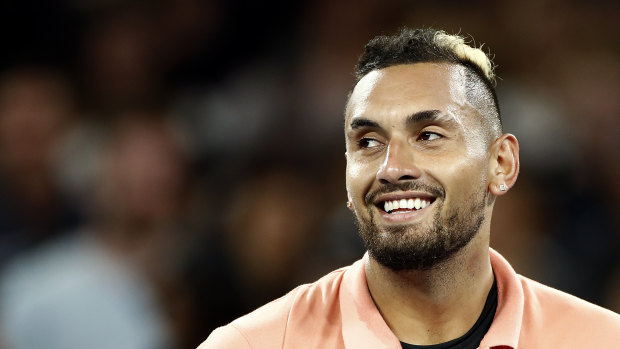 Kyrgios led the Australian charge on day two. 