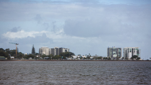 Woody Point, on the Redcliffe peninsula, forms part of the Moreton Bay Regional Council area.