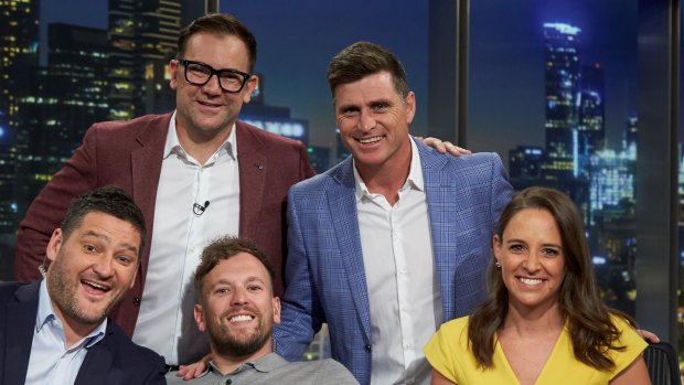 The new-look AFL Footy Show. 