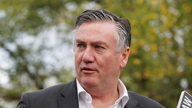 Collingwood president Eddie McGuire says there's no need to clarify his comments.