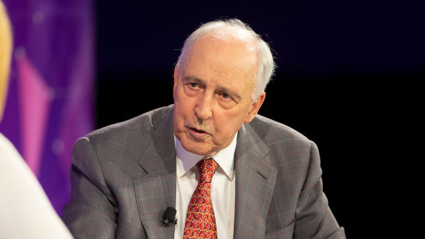 Former prime minister Paul Keating.