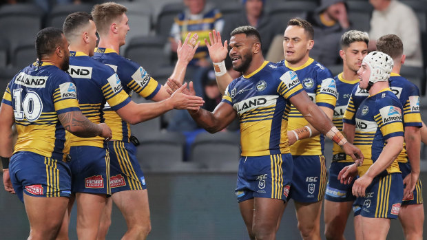 The Eels are back at the top of the NRL ladder.