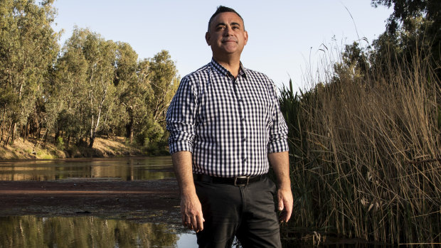 Deputy Premier John Barilaro has issued NSW's demands for the water sharing plan. 