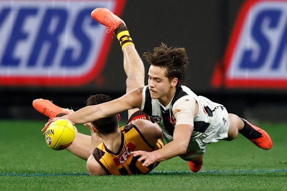 Will Hayes and Karl Amon in action.