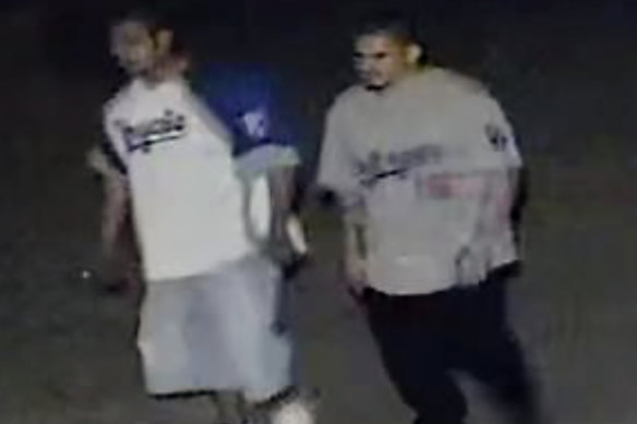 The Kansas City Police Department has released video of the two suspects. 