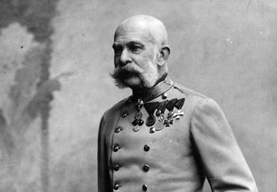 Franz Joseph became the Austrian emperor after his uncle Ferdinand was forced out in 1848.