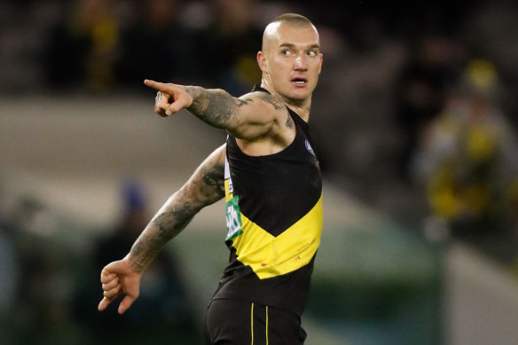 Better than ever: Dustin Martin.