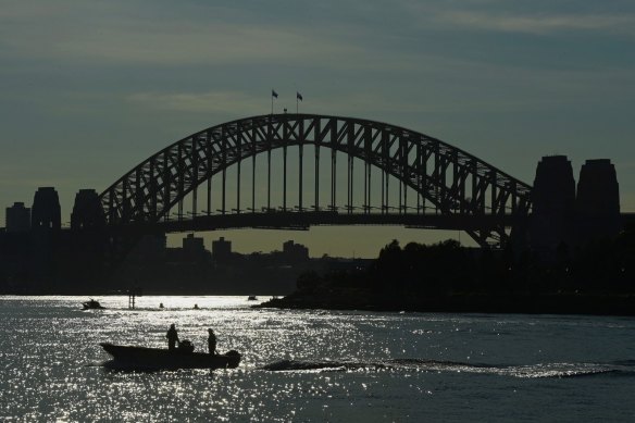 Sydney is forecast to reach a maximum of 17 degrees on Tuesday. 
