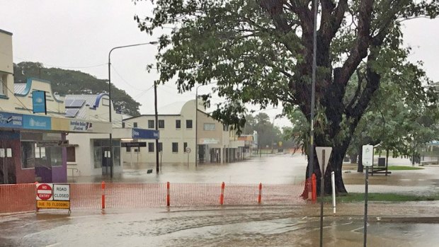 Queensland Fire and Emergency Services has warned floodwater could affect homes around Ingham and Halifax.