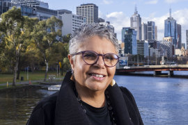 Opera singer Deborah Cheetham Fraillon is performing in the Rising Festival event The Rivers Sing, from Crowne Plaza with huge speakers around her, overlooking the river. She will be part of a performance that will be broadcast along the Yarra.