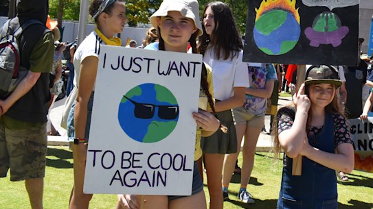 RTS climate protest Perth November 27 2019