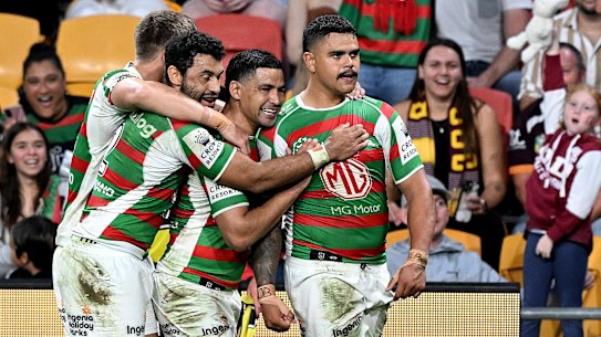 The Rabbitohs really went on with the job in the second half.