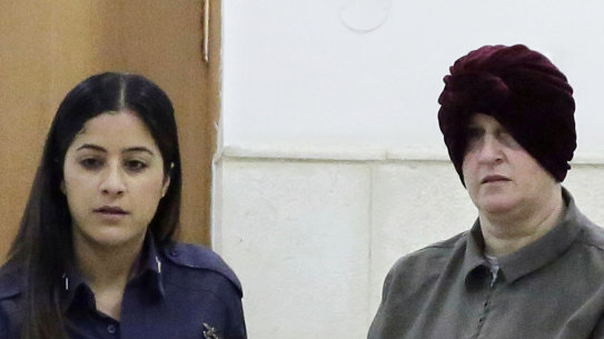 Accused child sex abuser Malka Leifer in February last year.