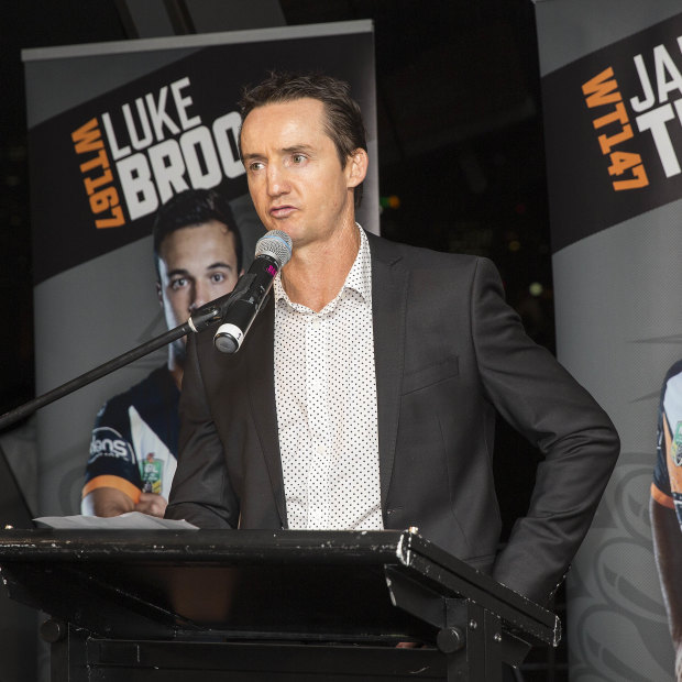 Jason Taylor believed he had a bright future at the Wests Tigers with Luke Brooks, James Tedesco, Mitchell Moses and Aaron Woods at the Tigers.