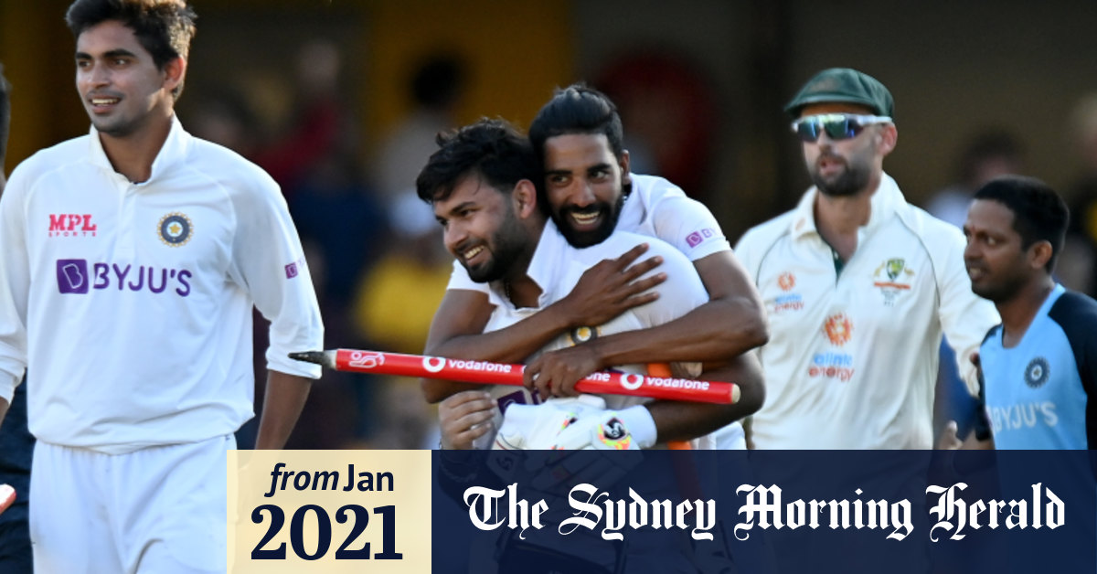 Australia V India Test Series 2020 21 Australia Stunned By India In Classic Finish To Fourth Test