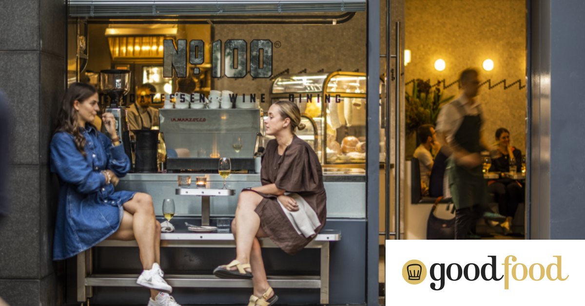 No 100 is a new Flinders Lane deli, bar and bistro