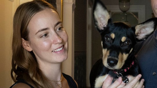 Alex Adler and Harry Welsh were warned about the disease when they adopted their puppy, Maggie, last month, but no vaccines were available.