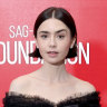Actor Lily Collins 