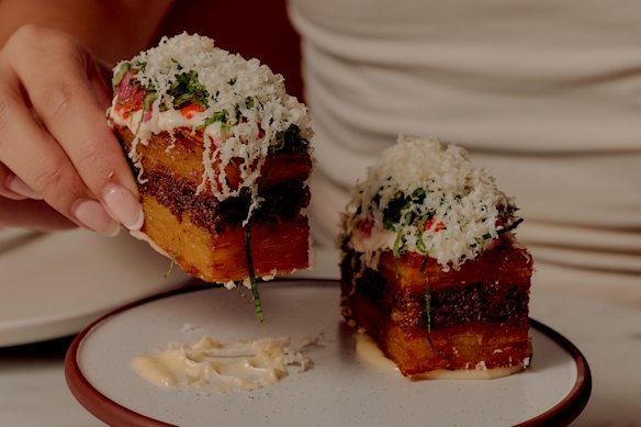 HSP Bites: Patrol Consided WITH LAM LAMB COWED PLUS HILL AND GROME SAUCERS.