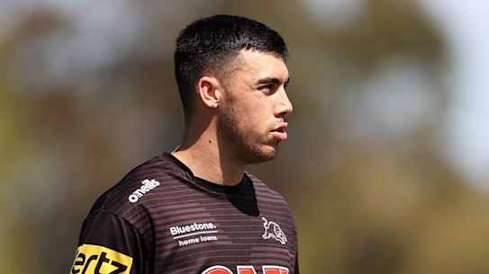 Panthers winger Charlie Staines will play his first NRL grand final.