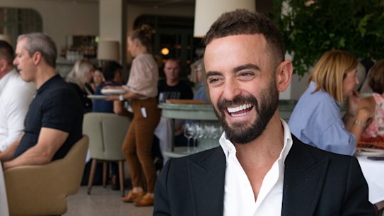 A lot on his plate. Gavin Rubstein, founder of The Rubinstein Group and star of Prime Video’s reality show, Luxe Listings Sydney.