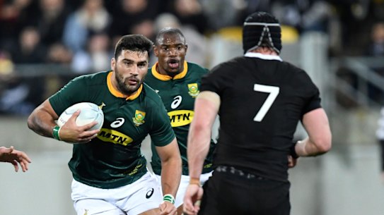 The Springboks and All Blacks played out a low-scoring draw in Wellington.