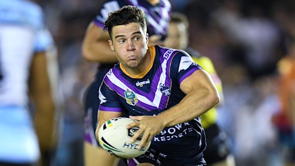 Half-back Brodie Croft is a more comfortable member of the Storm line-up this season.