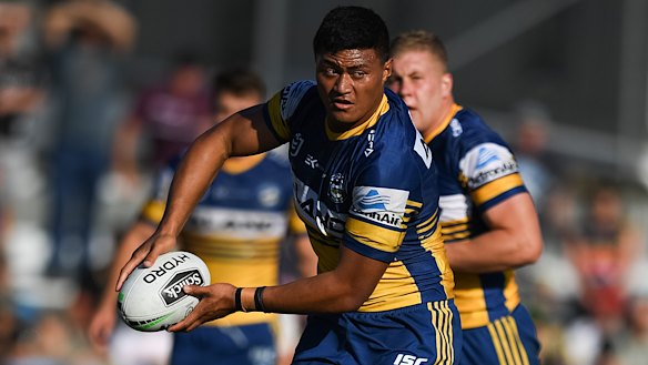 Young Parramatta forward Stefano Utoikamanu.
