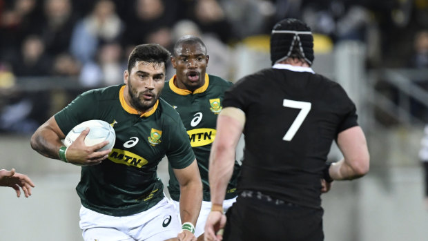 The Springboks and All Blacks played out a low-scoring draw in Wellington.