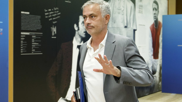 Laying down facts: Jose Mourinho.