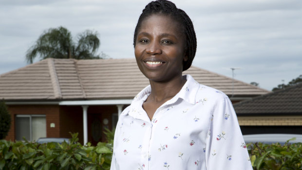 Victoria Kisanga arrived in Blacktown 17 years ago. 