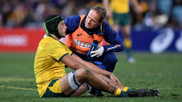 Adam Coleman is back in Wallabies camp after a number of injuries and looking to get himself back among the starters. 