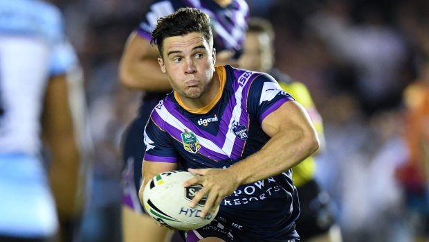 Half-back Brodie Croft is a more comfortable member of the Storm line-up this season.