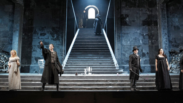 The gates of hell open for Don Giovanni in Opera Australia's new production.