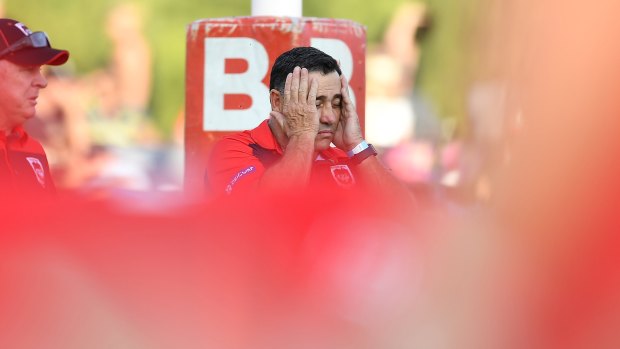 Manly Sea Eagles assistant coach Shane Flanagan.