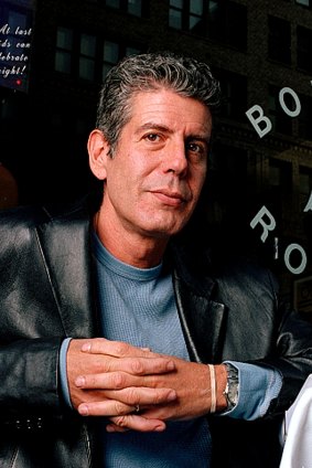 Schofield once had a crush on chef and author, the late Anthony Bourdain.