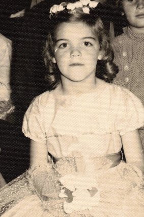 Fran Hayes aged six.