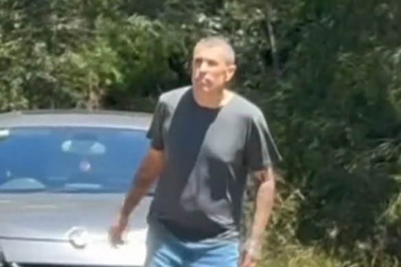 Police allege Holohan jumped a back fence and fled when officers arrived to speak with him this week. 