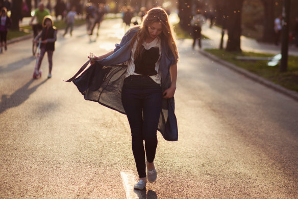 An evening stroll is a common ritual in the Mediterranean.  