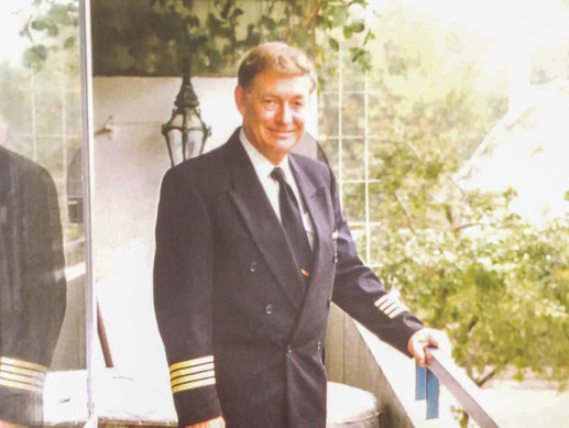 Pilot Ralph Young working in Germany in 1991.