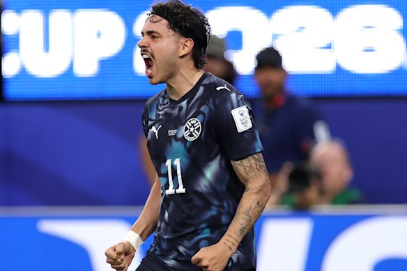 Mauricio scored Paraguay’s only goal.