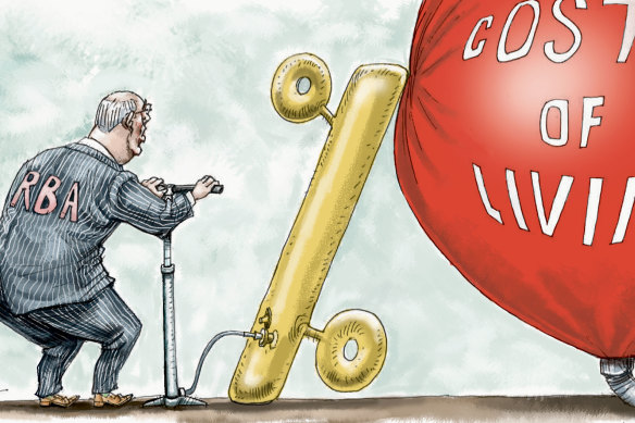 The RBA is under huge pressure to raise rates as inflation soars.