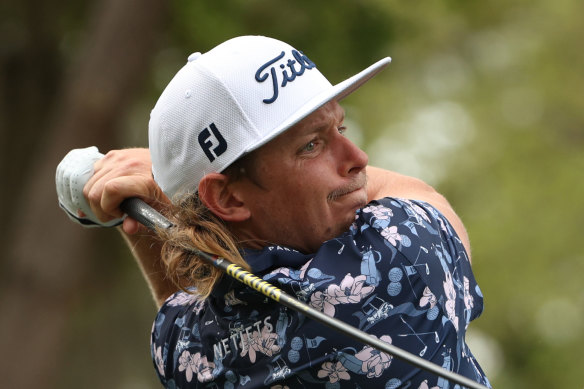 Australian Cameron Smith is feeling more aggressive in his golf game.