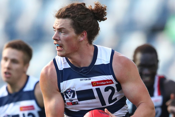 Wylie Buzza moved to Port from Geelong.