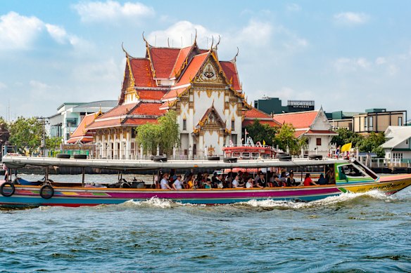 Relinquish control to the river gods and their colourful flags.