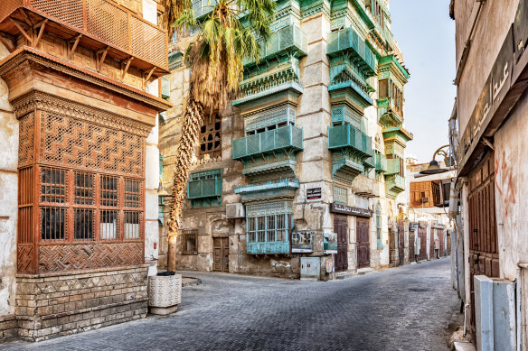 Jeddah’s World Heritage-listed old town, Al Balad.